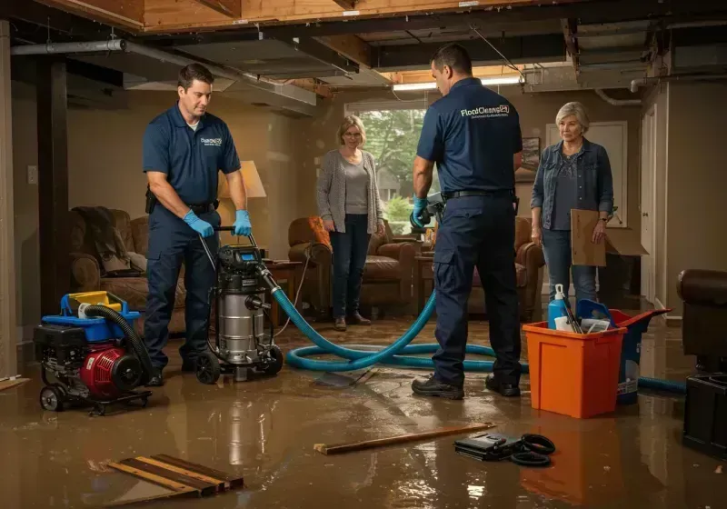 Basement Water Extraction and Removal Techniques process in Denton, TX