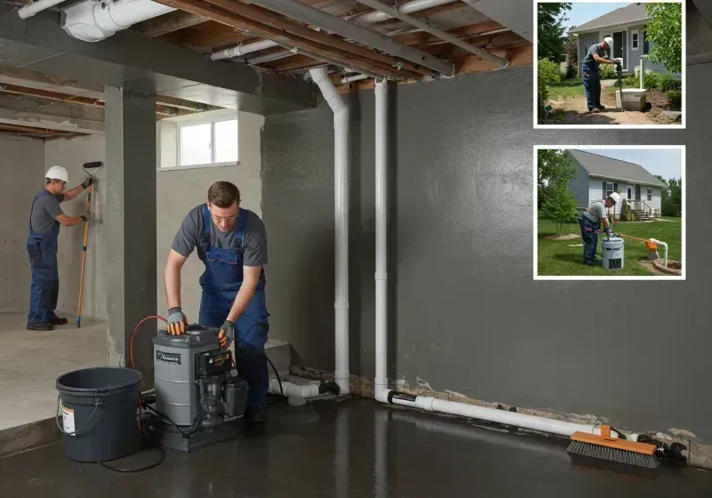 Basement Waterproofing and Flood Prevention process in Denton, TX